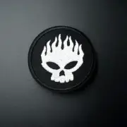 EMBROIDERED PATCH FIRE SKULL HARLEY VEST HELMET JACKET HONDA MASK BALACLAVA BOOT