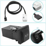 AUX Radio Cable Adapte Switch Adapter Cable Fits Golf Volkswagen 6RCD 510 310