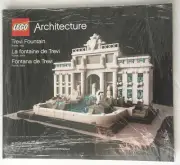 NEW INSTRUCTION BOOK ONLY Lego 21020 Architecture Trevi Fountain NO BRICKS