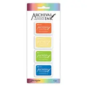 Ranger Archival Mini Ink Pad Kit #3 4pc