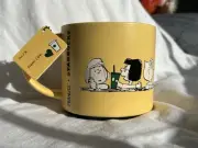2025 Starbucks & Peanuts Snoopy 16 Oz Yellow Mug