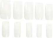 False Nails Tips Set 500 Pieces Natural Look Easy Apply Pc Safe for Body Length