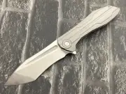 TwoSun Folding Knife M390 TC4 Titanium Handle Pocket Knife TS17-M390-Ripper