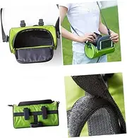 FOYTOKI Bike Frame Bag Phone Pocket Water Resistant Secure Storage Multifunctional for Cyclists