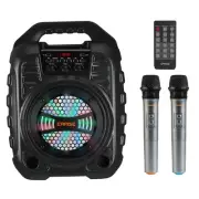 T26 PRO Karaoke Machine for Adults, Bluetooth PA Speaker System with 2 Wirele...