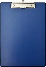 Bantex Clipboard PVC A4 Spring Clip Blue [Item No. 100855020]