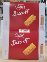 Lotus Biscoff Belgian Small Cookie Unique Taste 35.2oz 1kg (2 Boxes)