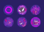 Pokemon Gengar Haunter Amanda Lapalme Mana Moon Limited Edition Metal Dice X1