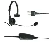 ARC B43001 Noise Cancelling Boom Mic for ICOM 2-Pin Top Connector 2-Way Radios