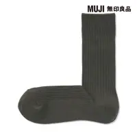 在飛比找momo購物網優惠-【MUJI 無印良品】男棉混不易鬆脫螺紋直角襪(共7色)