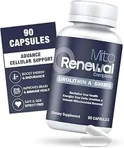 Supplement 500mg - Scientifically Proven Mitochondrial Vegan Capsules for Healthy Aging, Immune, and Digestive Health