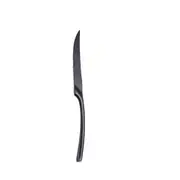 2pcs Black Knife 201 Stainless Steel Tableware Cutlery Set Heavy Handle Dinnerware Dinner Set Free Shipping