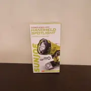 SUNJOE Cordless Led Handheld Spotlight (1500-Max Lumen LED (Brand New)