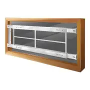Mr. Goodbar Window Guard 3-Security Bars Adjustable Interior Horizontal/Vertical