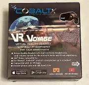 COBALTX VR VOYAGE VIRTUAL REALITY HEADSET CVR2800-GR NEW 360 DEGREES