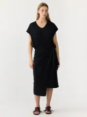 Wrap V Neck Tank Dress