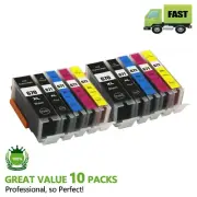 10x NoN-OEM Ink PGI-670XL CLI-671XL for Canon TS-5000 TS-6000 TS-8000 TS-9000