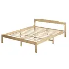 Levede Wooden Bed Frame Queen Double King Single Rustic Mattress Base Timber