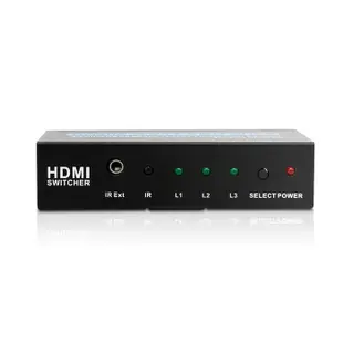 Uptech 登昌恆 HS306R 3-Port HDMI2.0 4K切換器 高解析度 自動偵測 3進1出
