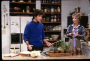 Alan Thicke Joanna Kerns On 1985 Tv Series Growing Pains Old Photo 11