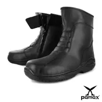 在飛比找蝦皮商城優惠-PAMAX 帕瑪斯-皮革製拉鍊式銀纖維PU氣墊安全鞋/P01