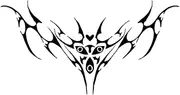 Best Friend Tattoos,Flame Bat,Flame Tattoos,Real Tattoo Look,Water-Resistant,Resilience,Lasts 1-2 Weeks,18 x 11 cm