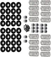 Replacement Car Dual Valve Spring Kit Steel Retainers for LS .660" 4.8 5.3 6.0 LS1 LS2 LS3 SK001