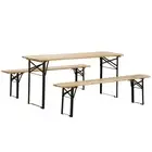 Outsunny Folding Picnic Table: Outdoor & Portable