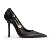 Tony Bianco Glow Black Como Heels size 6.5 Pump