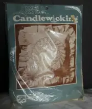 Candlewicking Pillow Kit Double Feather Down On The Farm Sealed 14x14 #2250