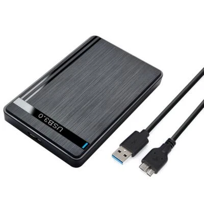 USB 3.0 SATA External Hard Drive Case 2.5 Inch Hard Disk Case Lot C7 H1L4 W H2U5
