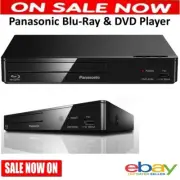 Panasonic Blu-ray DVD Player Netflix LAN USB JPEG MP4 MP3 with HDMI Cable