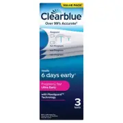 Clearblue Pregnancy Test, Ultra Early, 3 Tests