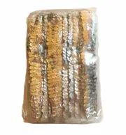 Silver Sequins Mandala Crafts New