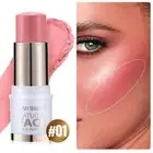 Water-Resistant Cream Contour Makeup with Highlighter Blush Bronzer Sticks G9R5