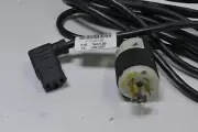 NEMA L5-15P to C13 Right Angle 13.6 Ft Twist Lock Power Cord 18/3