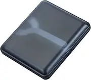 [Lorxilar] Cigarette Case Men Women, Plastic Cigarette Cases, Cigarette Box Holder, Cigarette Box for 20 Cigarettes,One Size,Black