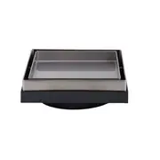 3Monkeez Tile Insert Point Drain - 130mm - Stainless Steel