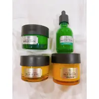 在飛比找蝦皮購物優惠-The body shop 正品精華液精華霜面霜四件組共25