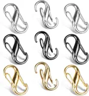 COVITKAN 9 Pieces Zipper Lock Clips, 3 Colors Zipper Pull Replacement Zipper ...