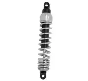 Prog 444 Rear Shock Damper 12in Chrome Pair Harley Roadster 79-85