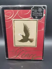 New 2015 Paper Craft 12 Handmade Holiday Greeting Cards & Envelopes Scripture