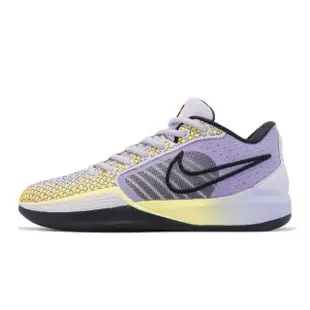 【NIKE 耐吉】籃球鞋 Sabrina 1 EP 女鞋 男鞋 紫 黃 黑 WNBA 個人簽名球鞋 氣墊 Spark(FQ3389-501)