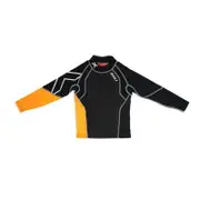 2XU Youth Long Sleeve High Performance Power Top - Black - Orange
