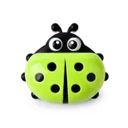 3PCS Cute Cartoon Ladybug Plastic Travel Soap Dish Box