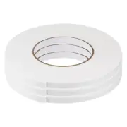 3 Pcs Double-Side Foam Tape Sponge Adhesive Office Home Daily (10mmx2.5mmx5m)