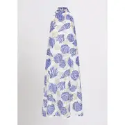 Gives You Shell Halter Midi Dress