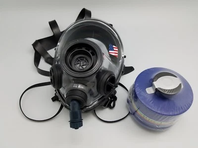 SGE 400/3 Gas Mask / Respirator With Drinking Tube M/LRG