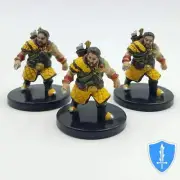 Dwarf Artificer x3 - Eberron Rising From The Last War #7 D&D Miniature