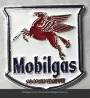 Quality Metal Hat/Lapel Pin - Mobilgas Flying Horse